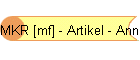 MKR [mf] - Artikel - Anno Tabak