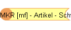 MKR [mf] - Artikel - Schwergut-Zigarren