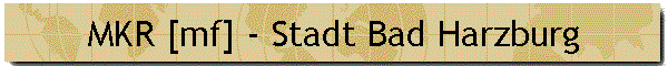 MKR [mf] - Stadt Bad Harzburg